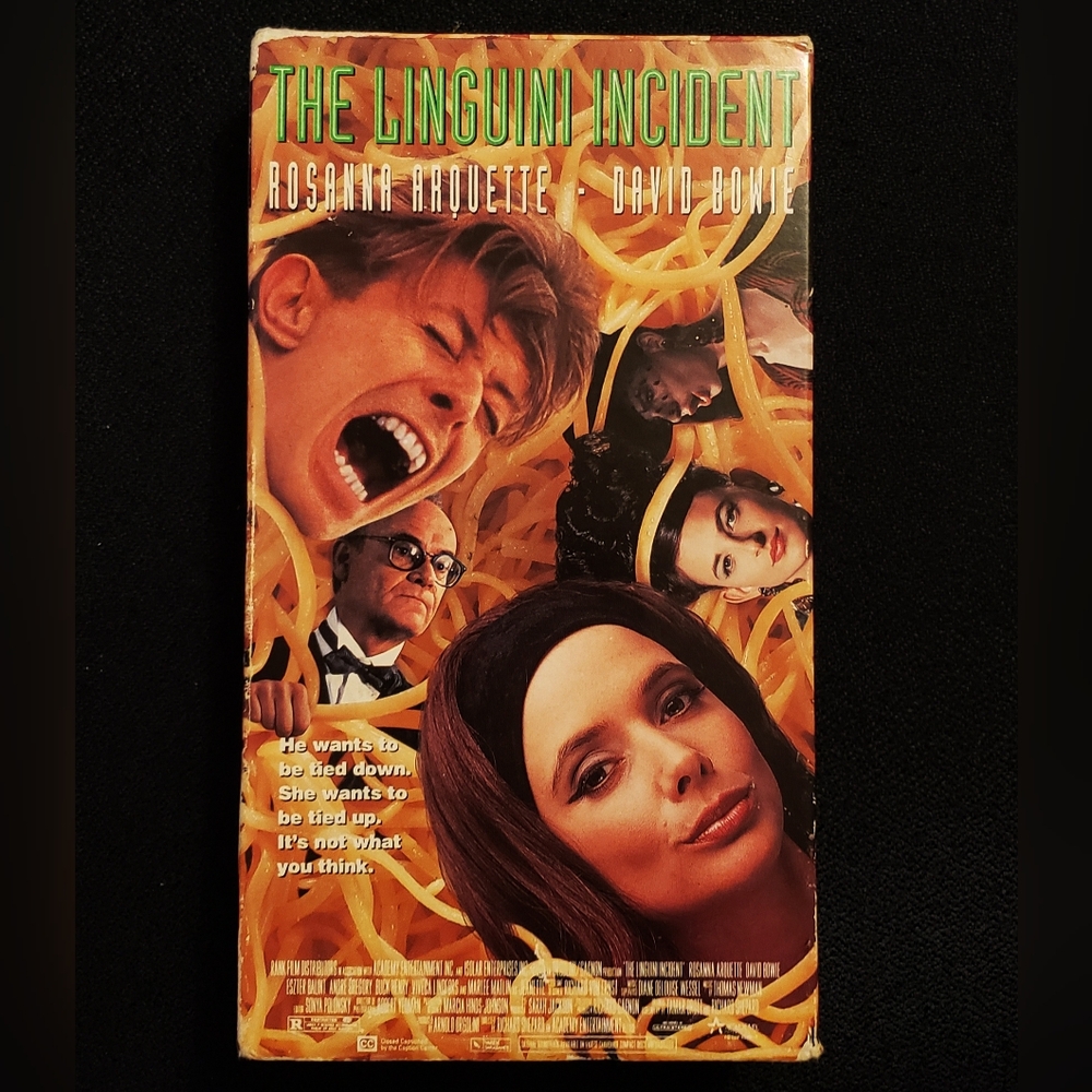 Vintage The Linguini Incident VHS Movie